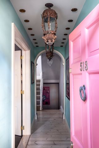 Hallway painting trick