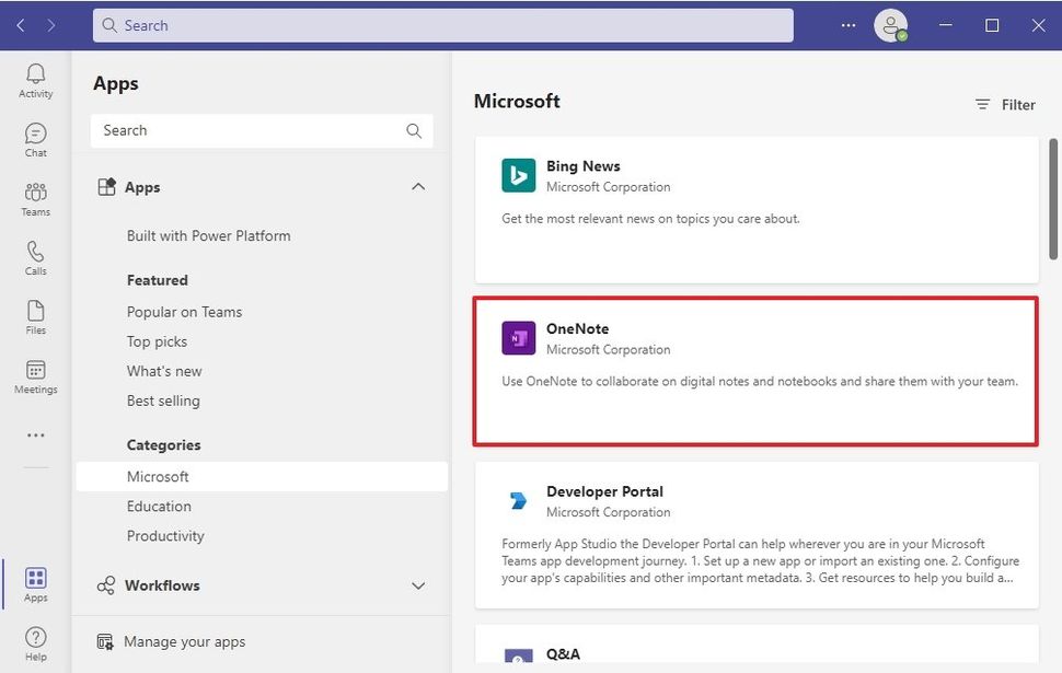 How to add onenote to microsoft teams windows central