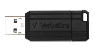 best flash drives: Verbatim Pinstripe USB flash drive