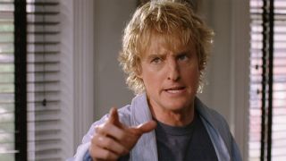 Owen Wilson angry and pointing in Wedding Crashers