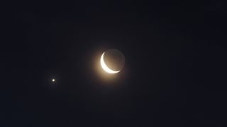 Set your alarm: Jupiter will disappear behind the crescent moon in a once-in-a-decade alignment tomorrow