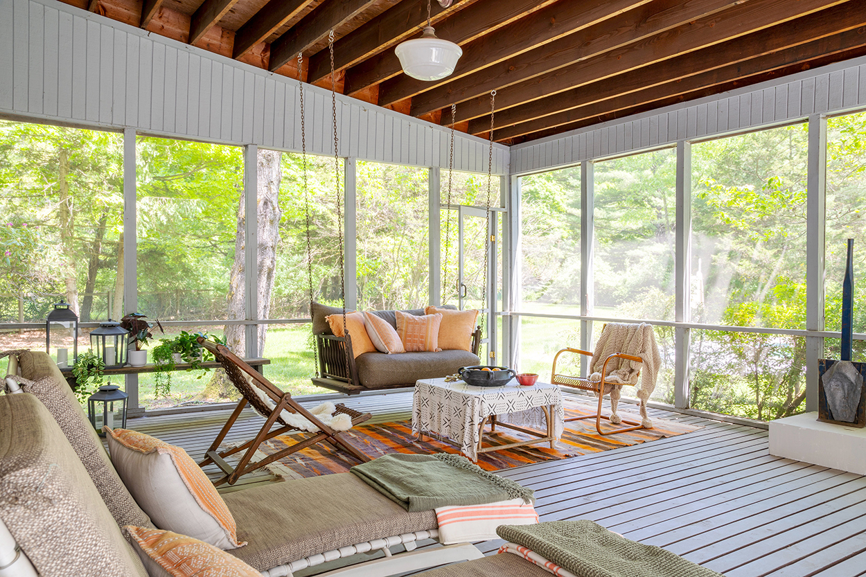 Covered porch