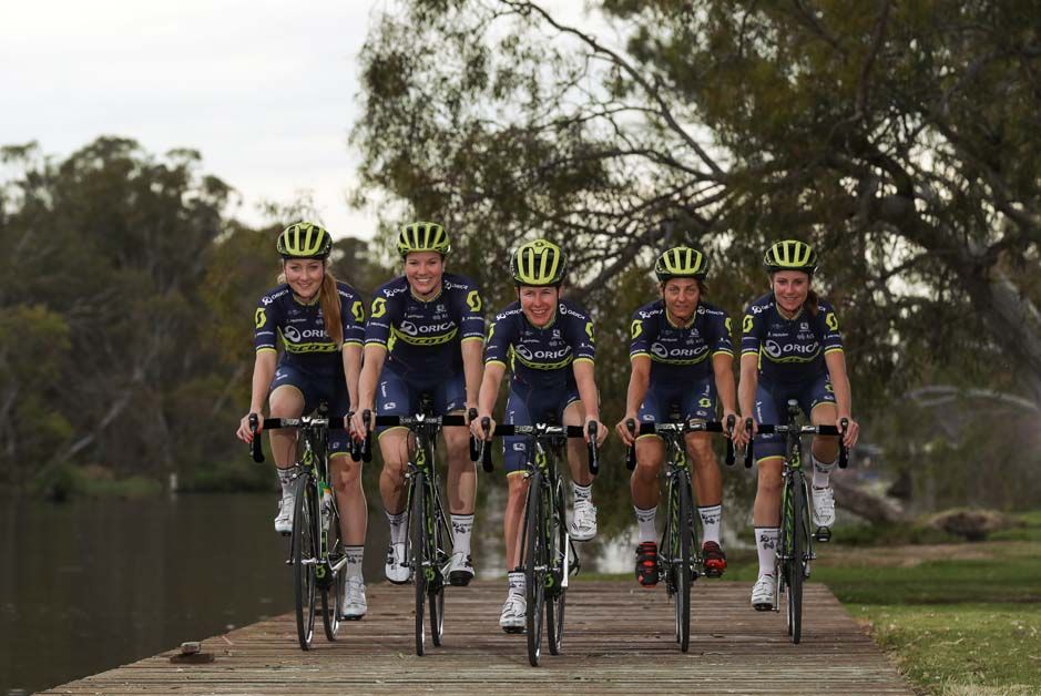 GreenEdge teams become Orica-Scott as new kits unveiled - Gallery