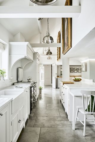 White kitchen designed by Neptune