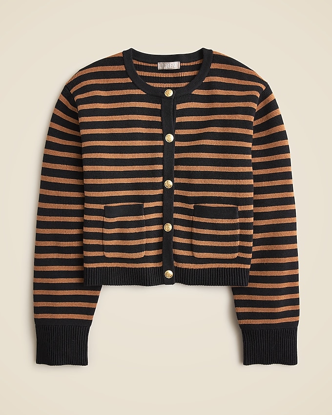 New Relaxed Emilie Sweater Lady Jacket in Stripe