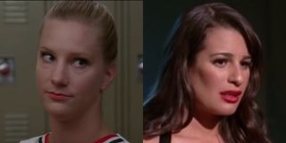 glee heather morris lea michele