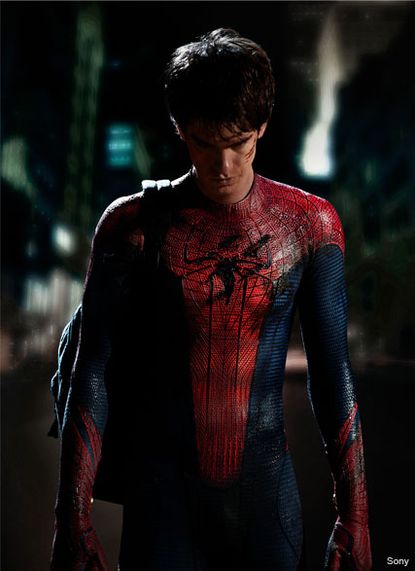 Andrew Garfield - PICS: Andrew Garfield as Spider-Man - Spider Man - Spiderman - Andrew Garfield - Celebrity News - Marie Claire