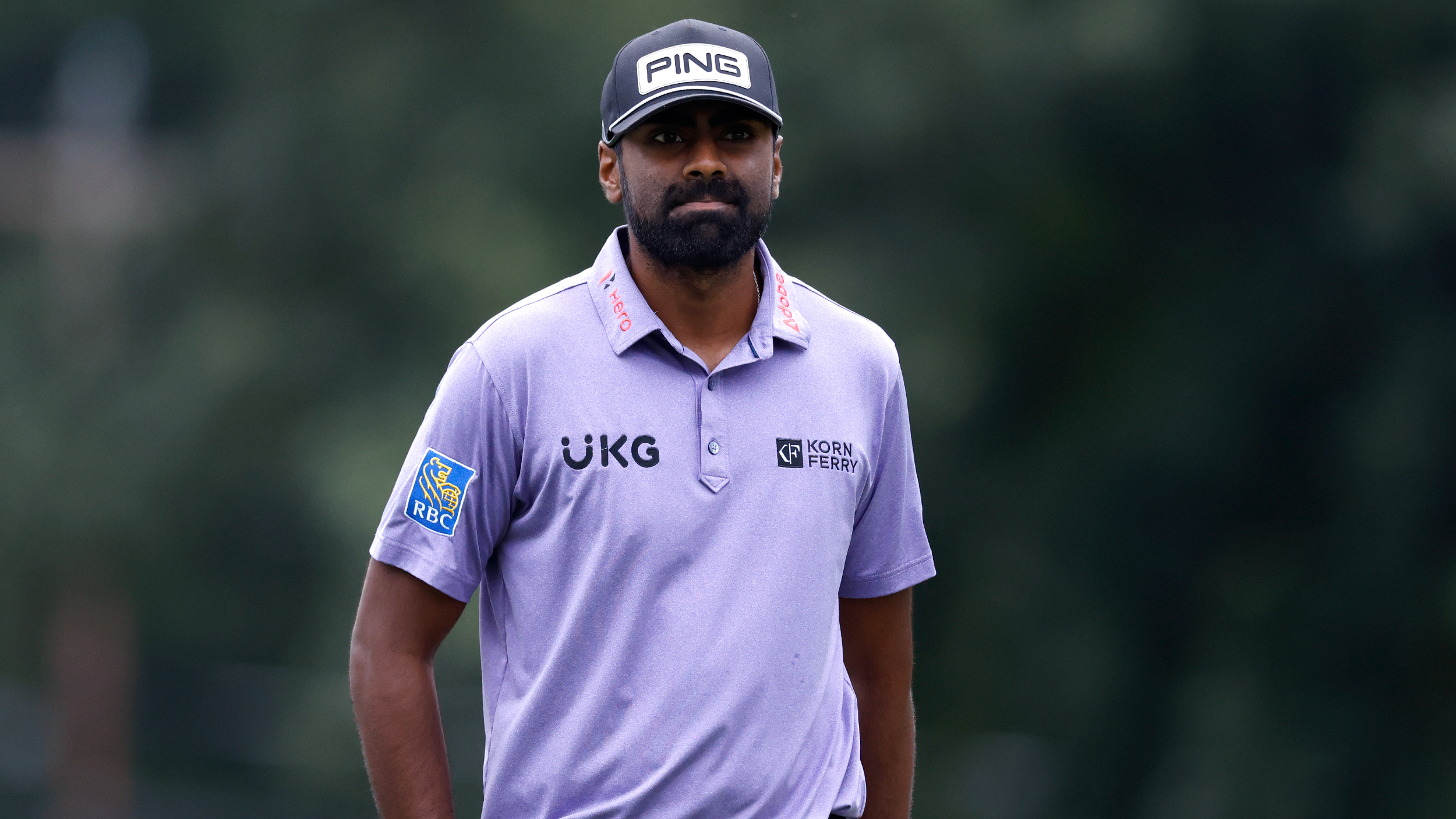 Sahith Theegala at the Wyndham Championship