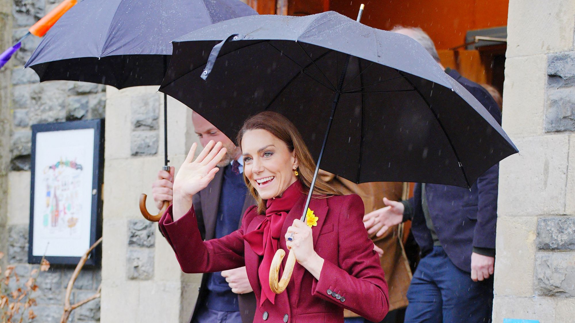 The Prince and Princess of Wales visit Powys, Wales, in 2026