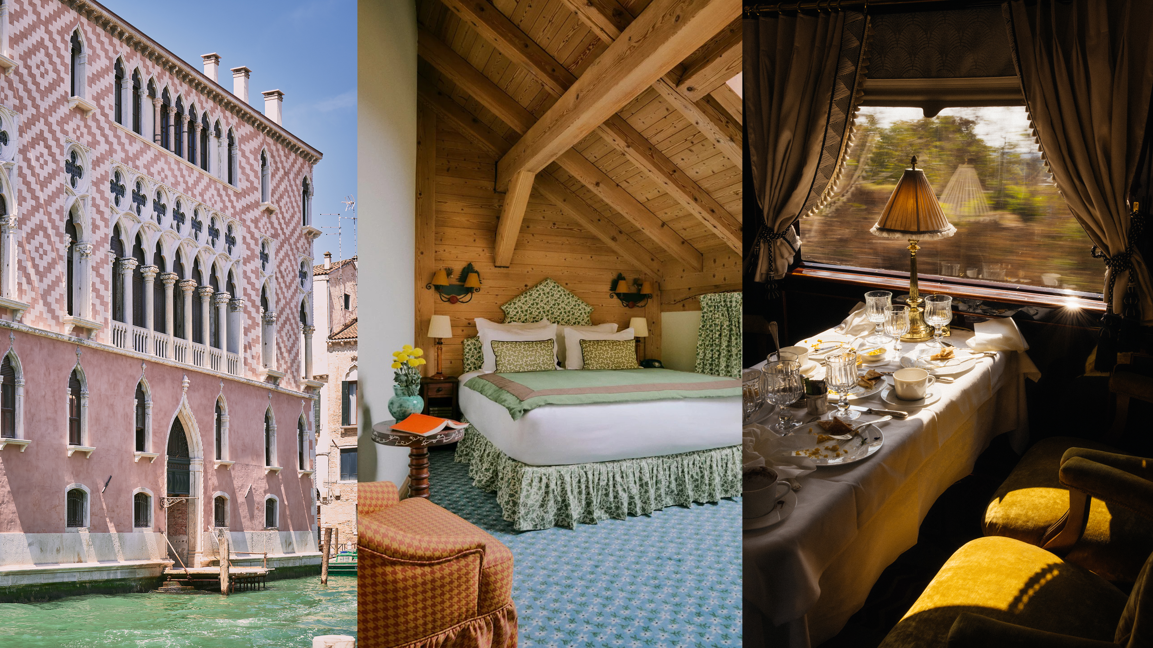 Danieli, a Four Seasons Hotel; H&ocirc;tel Saint-Georges; Venice Simplon Orient Express