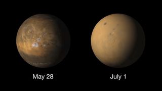 Mars May 28 and July 1, 2018