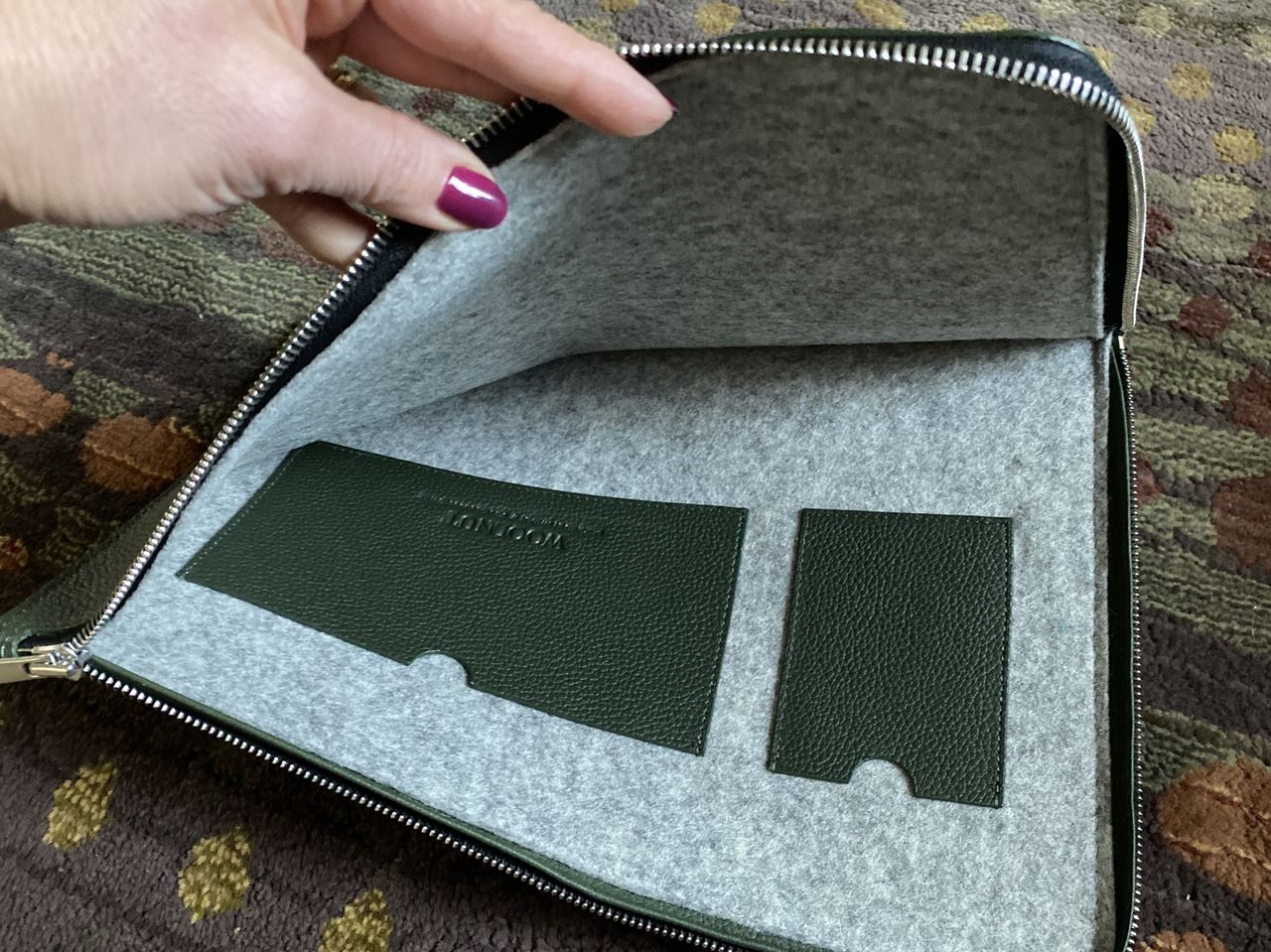 Woolnut Leather Folio for MacBook