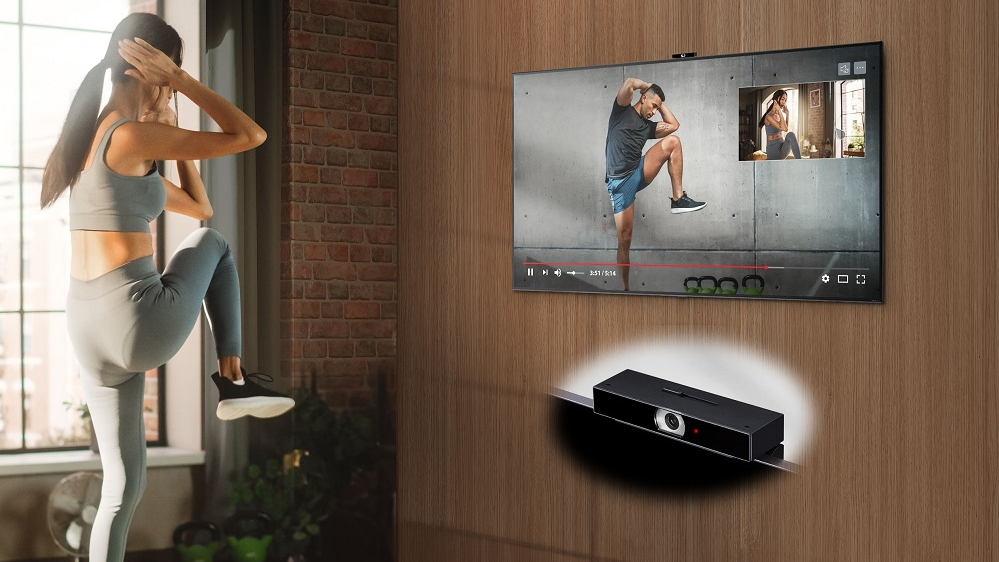 LG Smart Cam transforms your LG TV into a home fitness tool and more