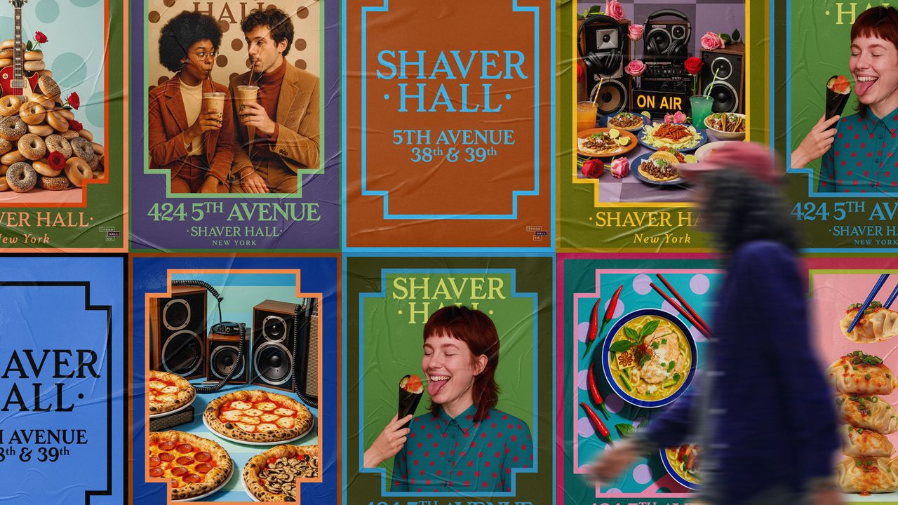 Fifth Avenue's newest resident makes serifs sexy in vibrant brand identity