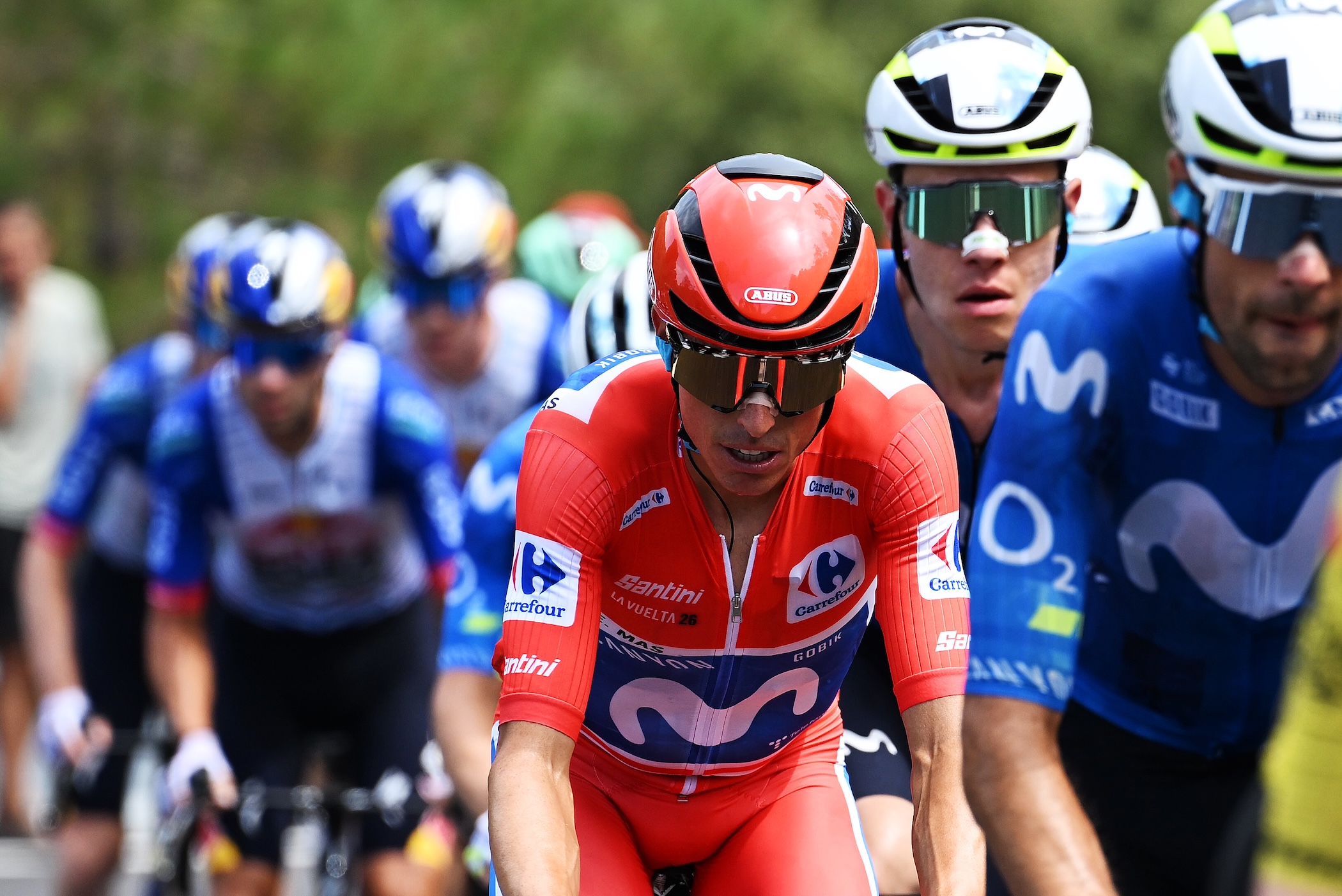 Vuelta a Espa&ntilde;a GC standings - Enric Mas marks closest rivals in bunch sprint on stage 10 to maintain overall lead