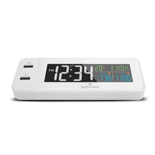 Marathon Watch Company Dual Alarm Clock