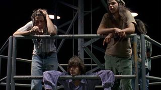 Rory Cochrane, Jason London, and Shawn Andrews in Dazed & Confused