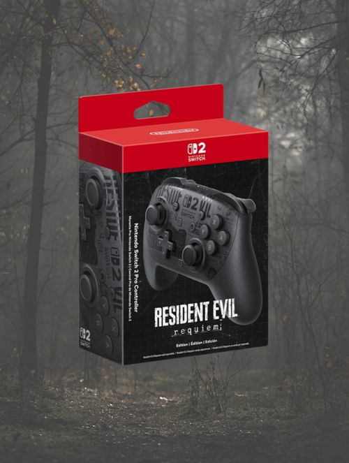 Nintendo Switch 2 Pro Controller Resident Evil Requiem Edition