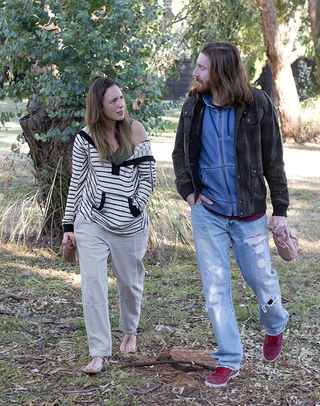 Callum Rebecchi returns to help Toadie Rebecchi with Sonya Rebecchi in Neighbours.