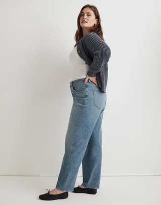 Madewell The Plus Curvy '90s Straight Jean