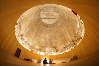 The dome at Buduo Teahouse by Wanmu Shazi