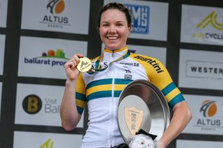 Sarah Roy: I didn't expect to win Australian road race title