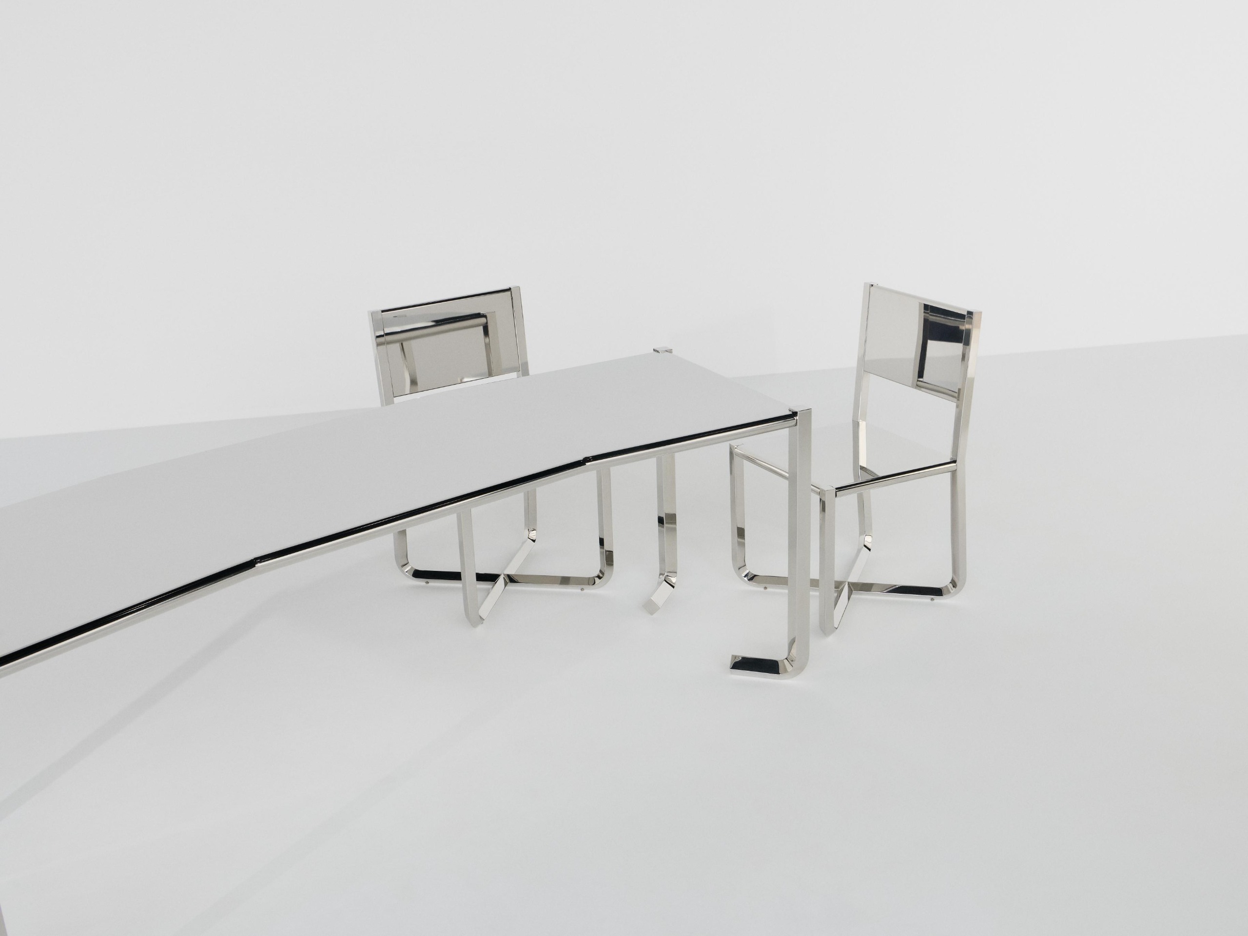 Table and chairs from the Guadagnino Baisi Zara Home Collection