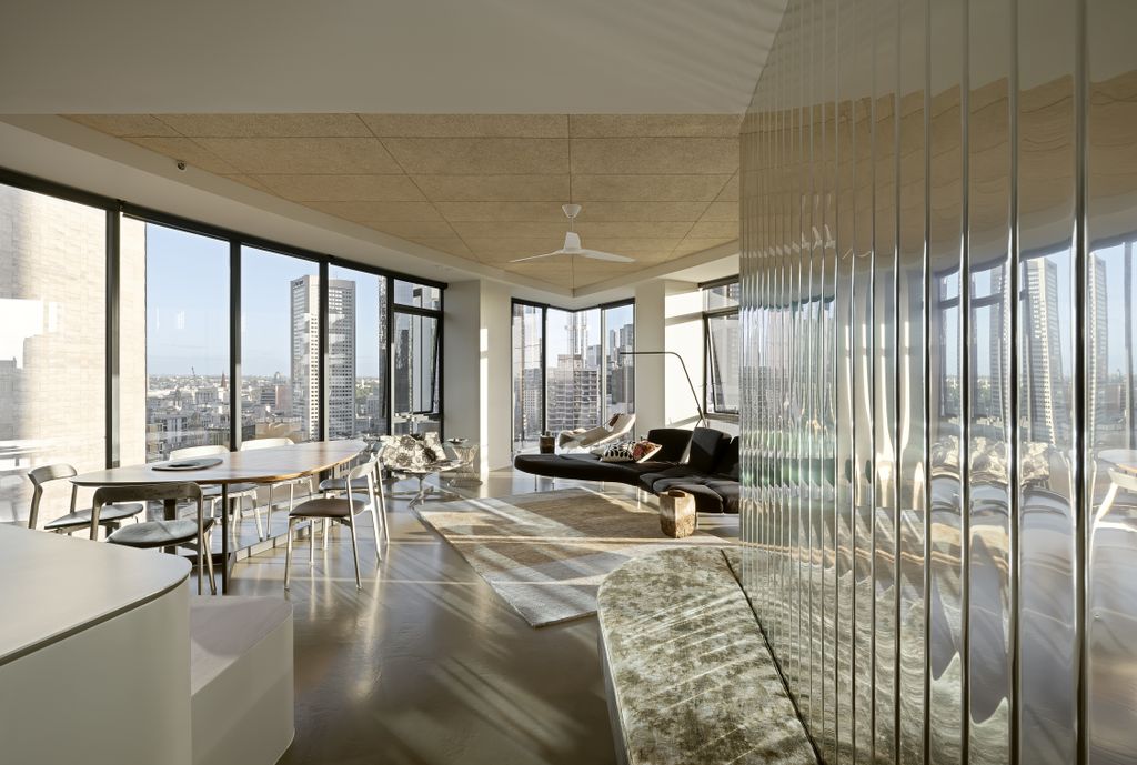 A contemporary apartment interior