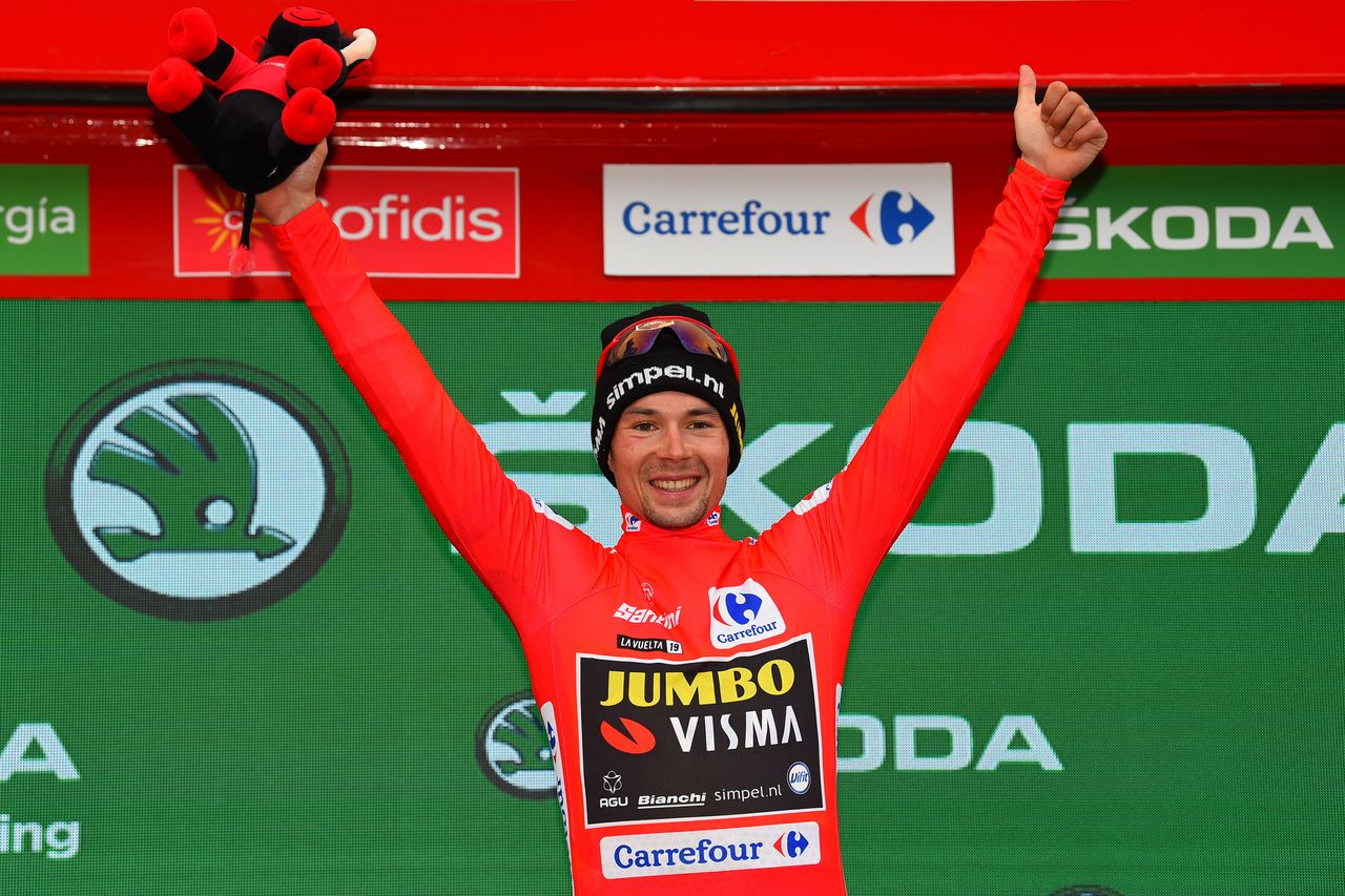 Primoz Roglic (Jumbo-Visma) effectively sealed the overall victory