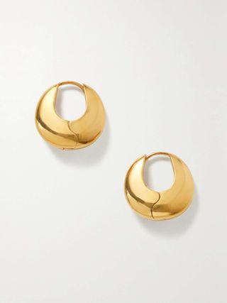 + Net Sustain Bialy Large Gold Vermeil Hoop Earrings