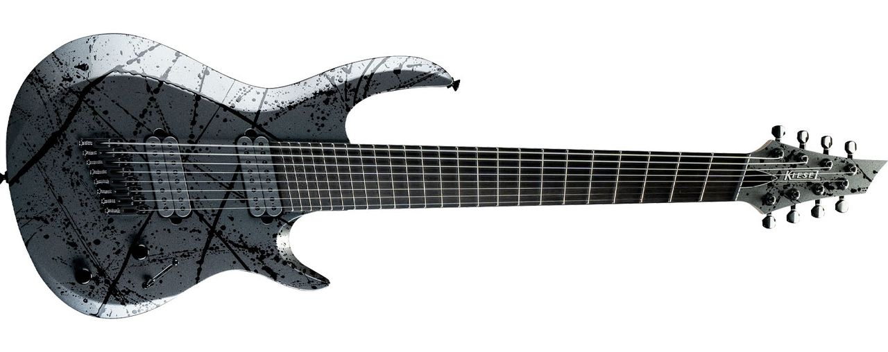 The Kiesel A2 is offered in six, seven and eight-string configurations with a range of bespoke specs