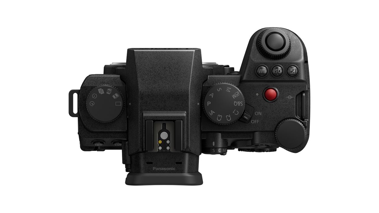 Panasonic Lumix S5 IIX product shot on a white background