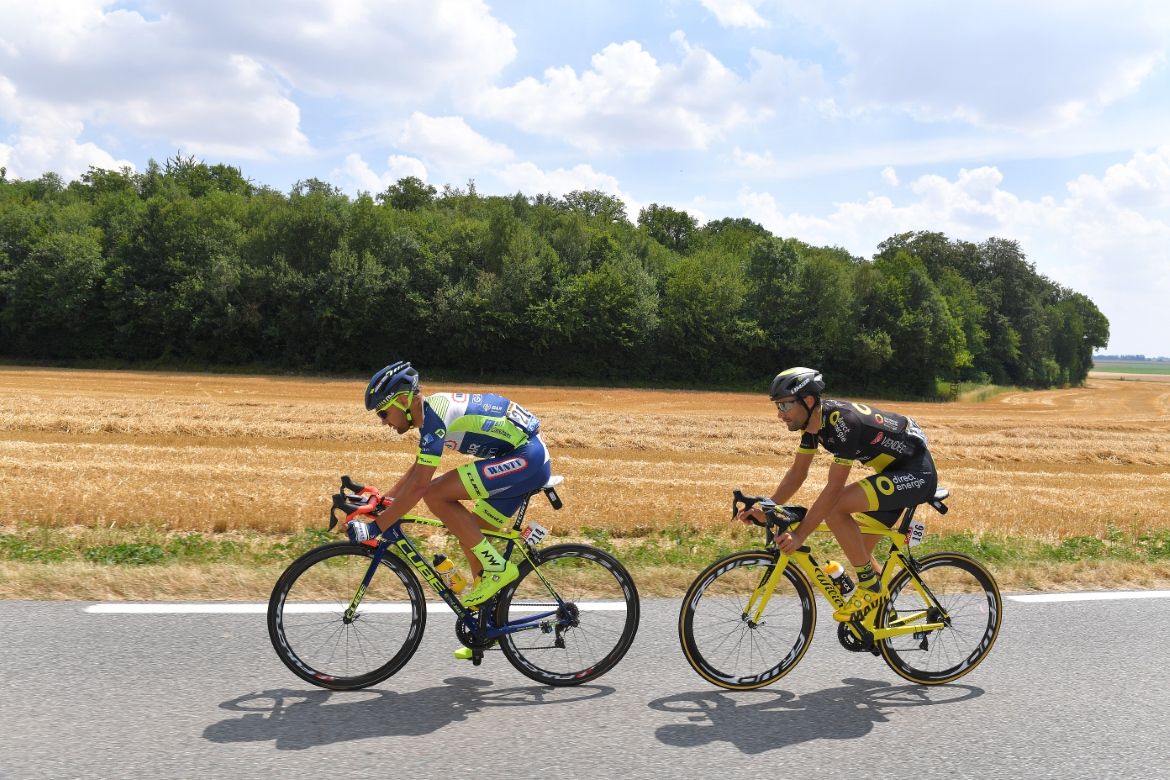 The breakaway took a long time to get going