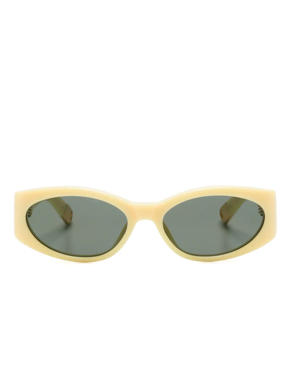 Les Lunettes Oval-Frame Sunglasses | One Size