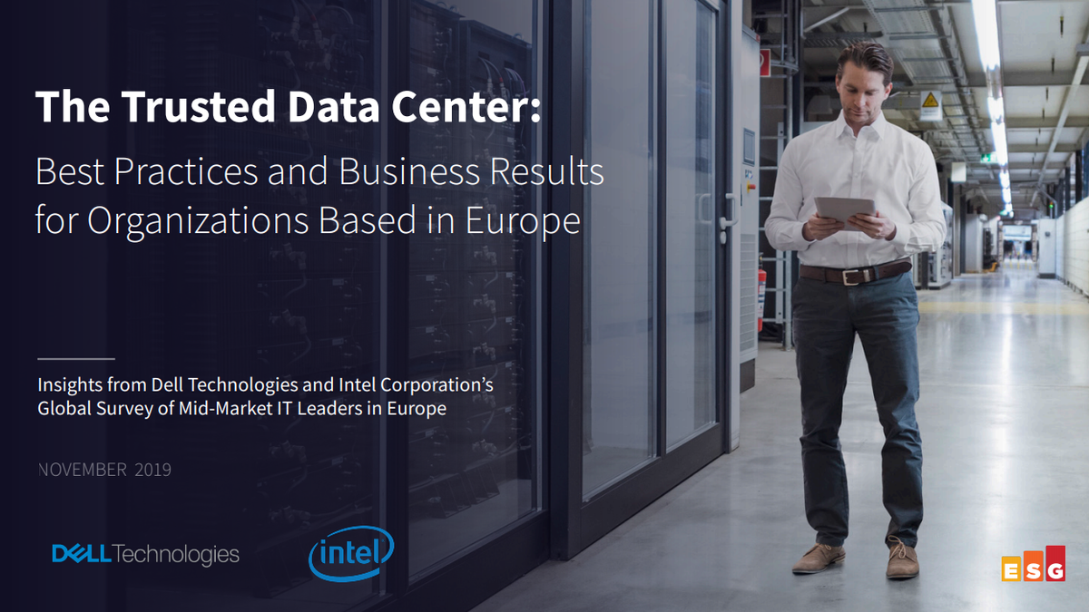 Data centre best practices and business results for organisations based in Europe - whitepaper from Dell