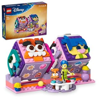 Lego Disney Pixar Inside Out 2 Mood Cubes Playset, Building Toy for 9 Plus Year Old Girls & Boys, Includes Character Mini-Doll Figures From the Film, Fun Gift to Share Emotions Like Joy 43248