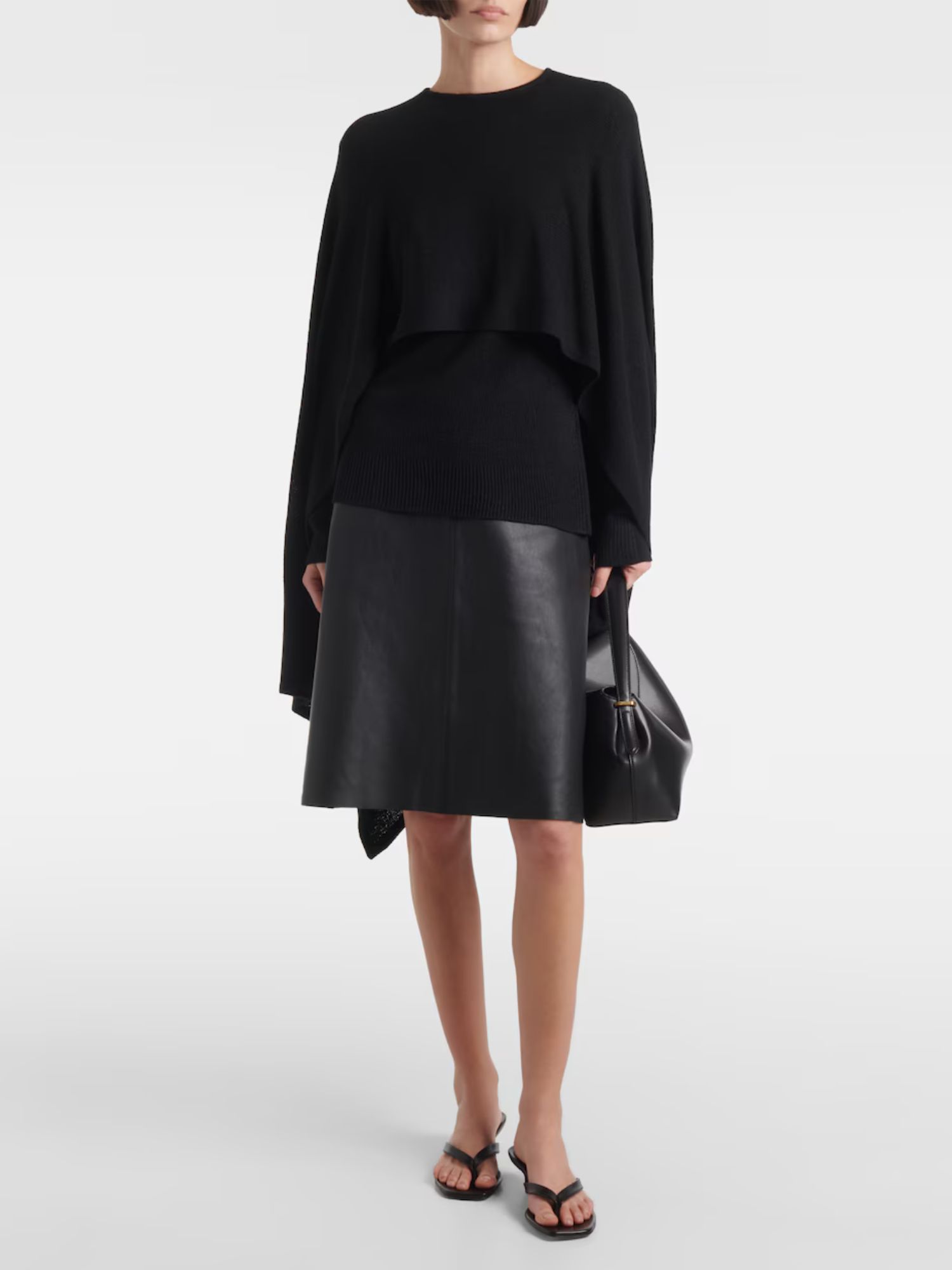 Toteme Draped silk top