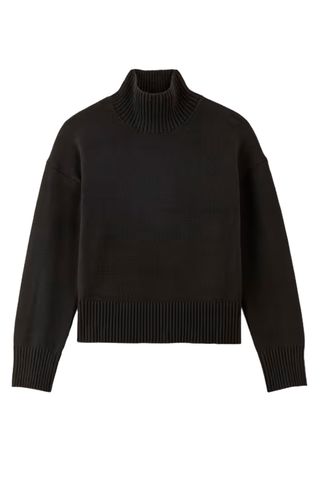 The Boxy Turtleneck in Everyday Cotton