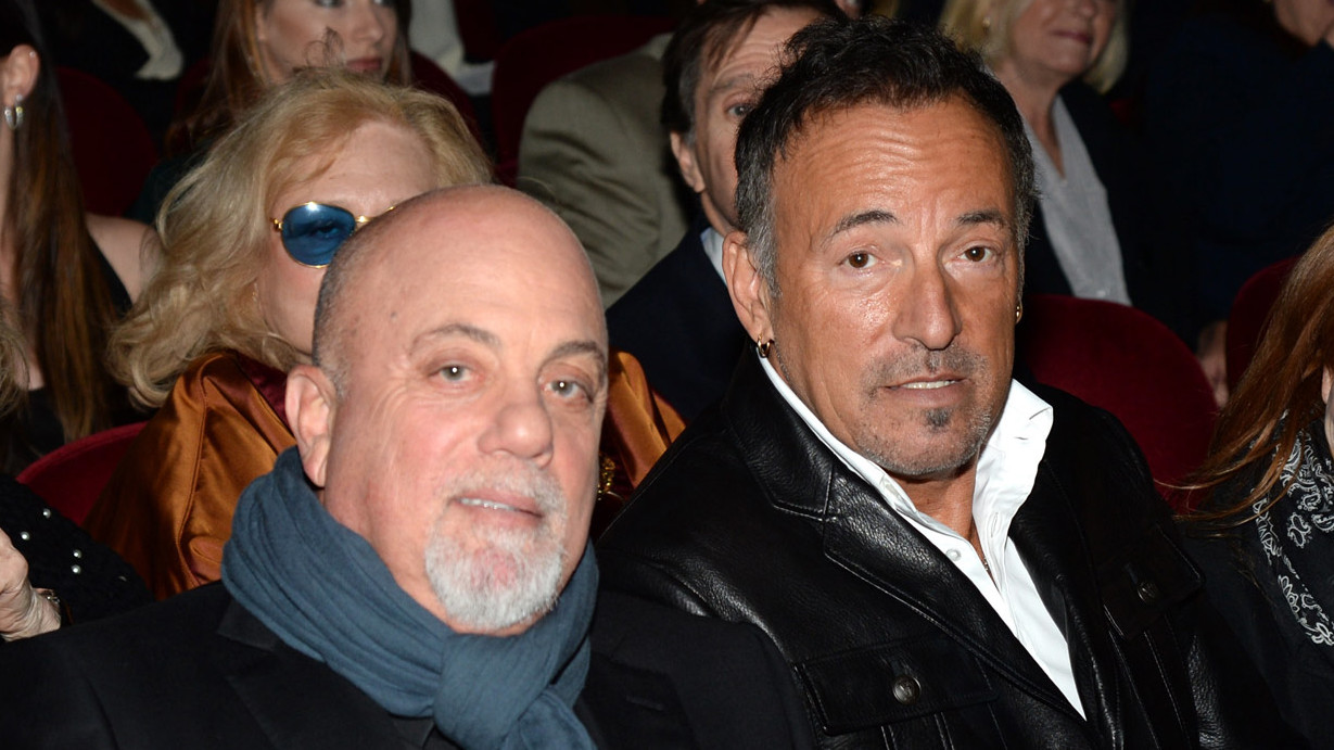 A picture of Billy Joel and Bruce Springsteen