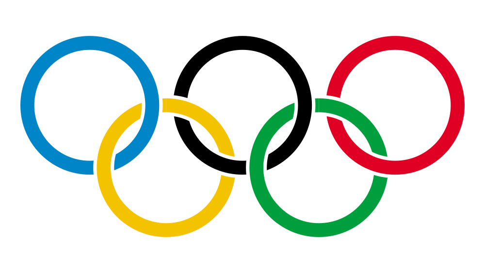The old Olympic rings design