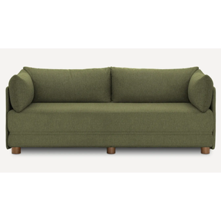 Shift Sleeper Sofa in green