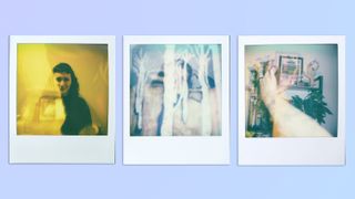 A compilation of scanned film photos taken on a Polaroid Go Gen 2 instant camera