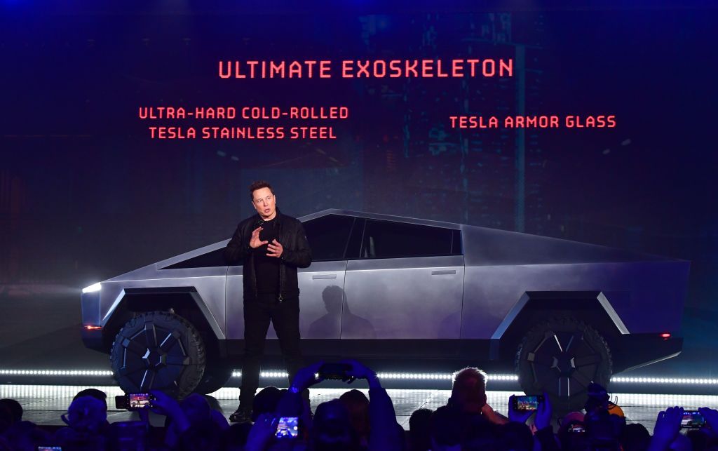 Elon Musk unveiled the Cybertruck