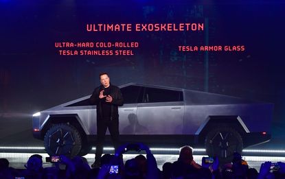 Elon Musk unveiled the Cybertruck