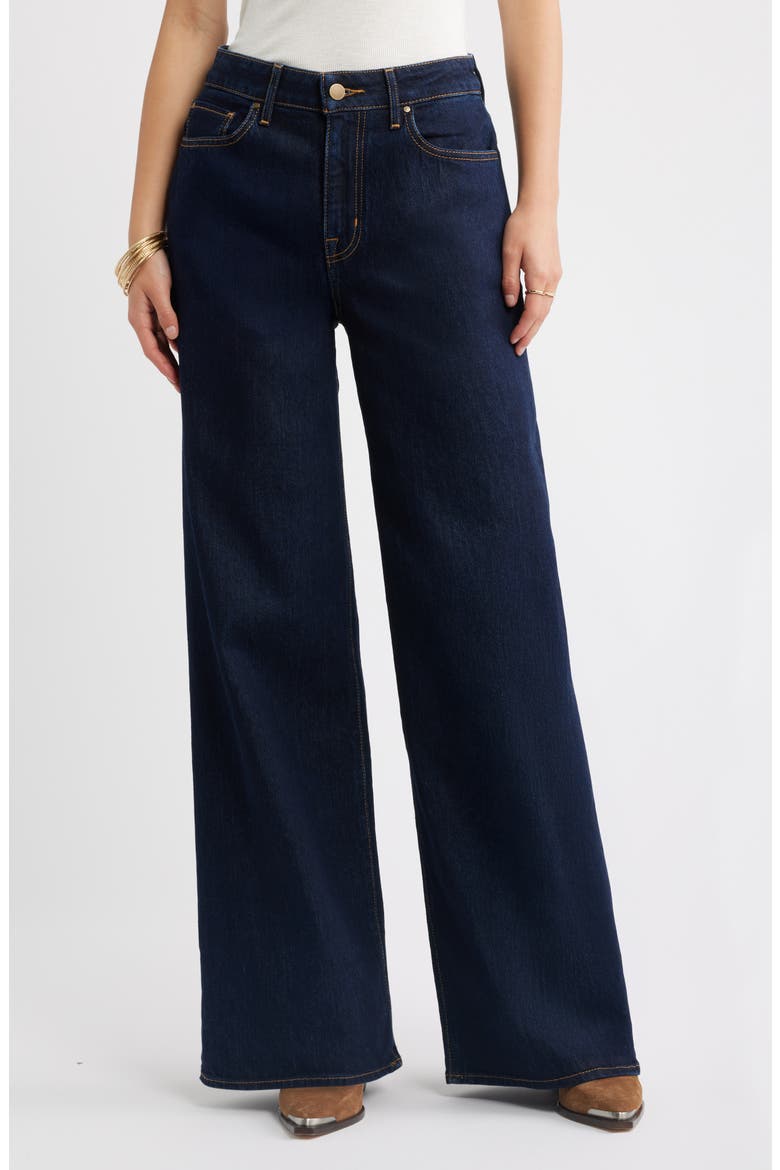 High Rise Wide Leg Jeans