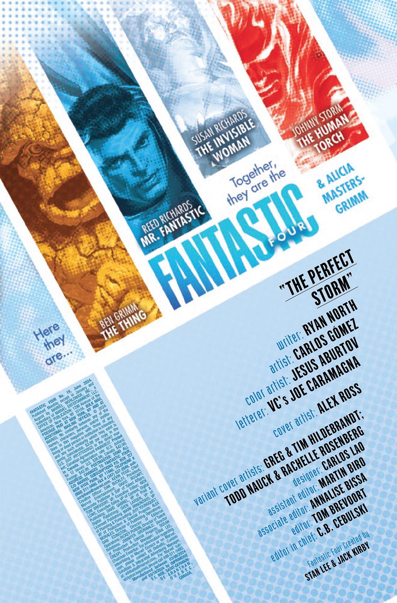 Fantastic Four #19 interior art