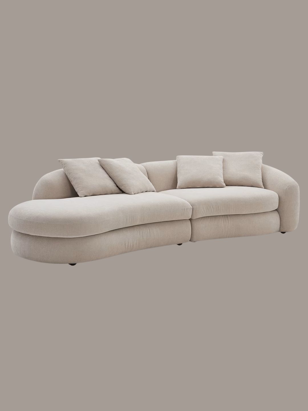 Castlery, Fable Performance Fabric Side Chaise Sofa
