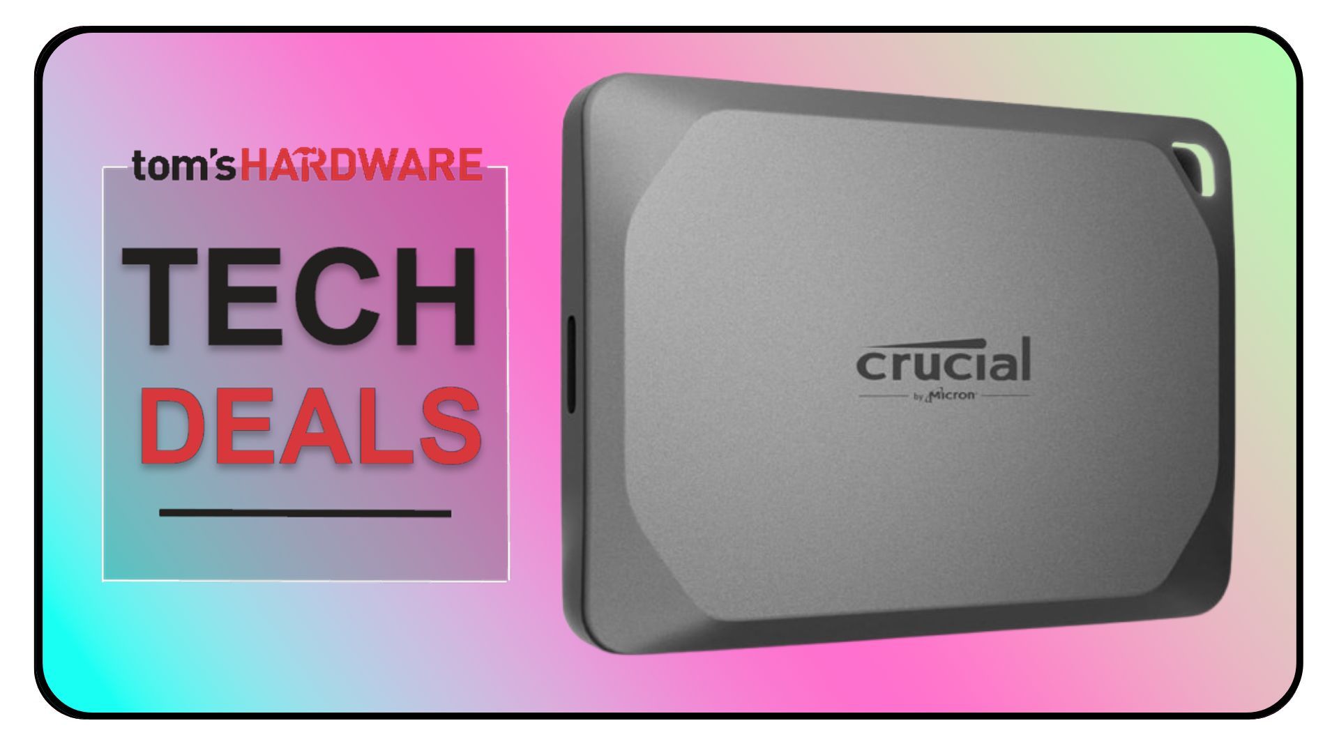 Crucial's X9 Pro 4TB external SSD is now $100 off — fast and