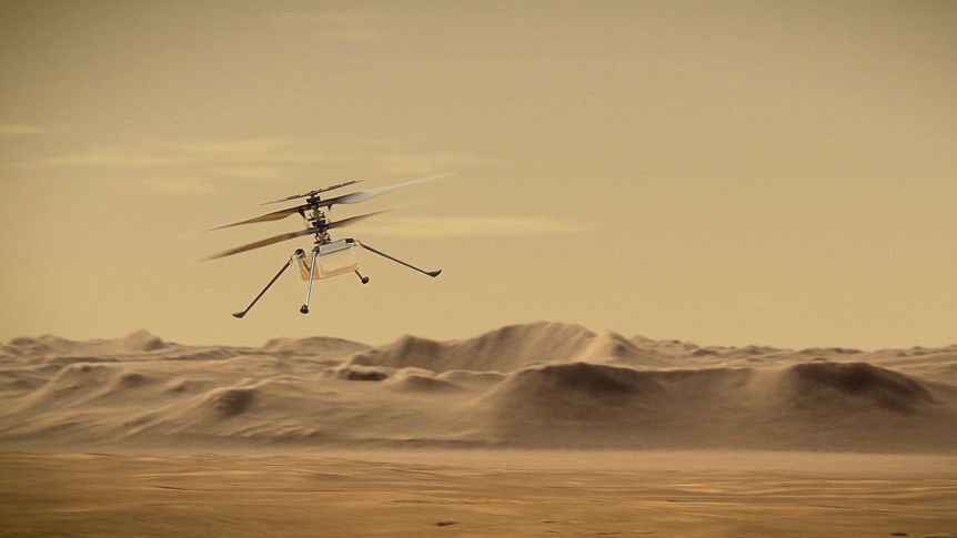 Listen to the Martian drone taking ‘one giant leap’ millions of miles ...