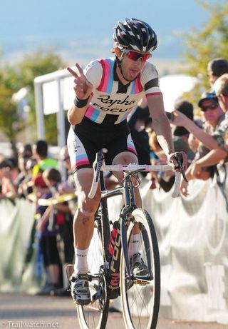 Chris Jones rode to a second place finish and secured a Rapha-Focus 1-2 for the day.